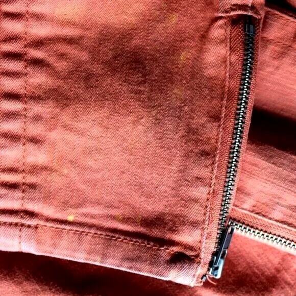 American Rag Skinny Ankle Jeans Burnt Orange Juniors Size 5 - Picture 10 of 10
